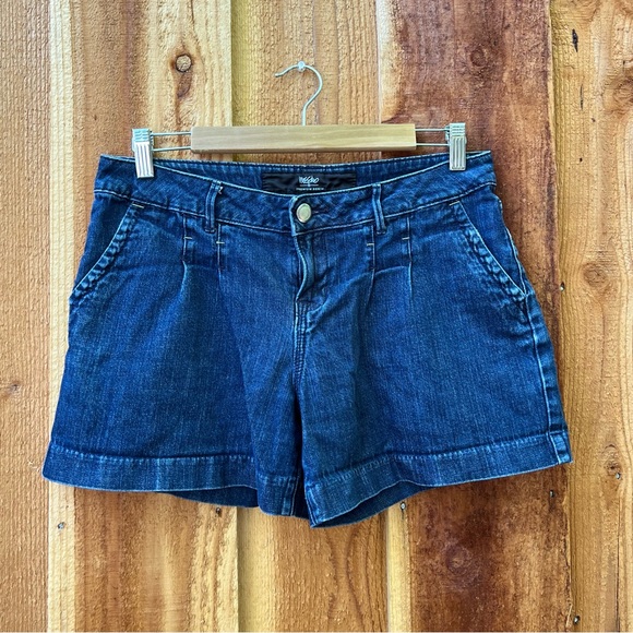 Mossimo Supply Co. Shorts Vintage Y2k Blue Denim Trouser Shorts